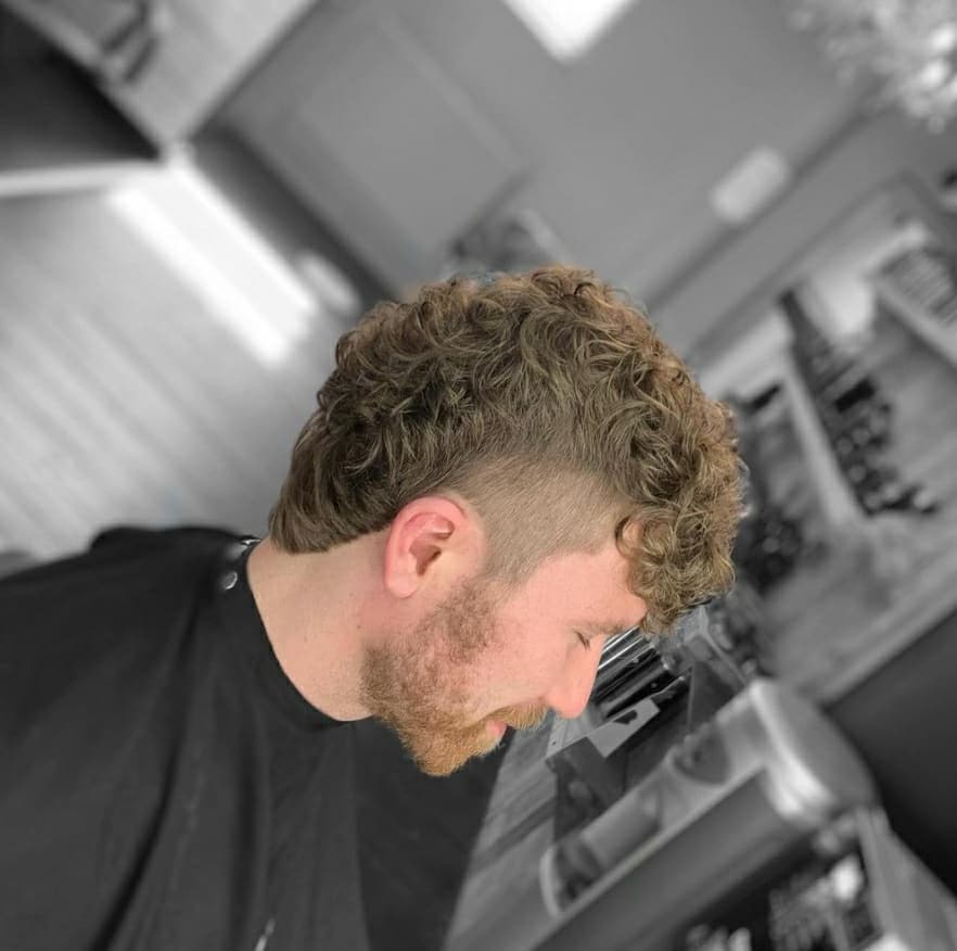 Curly Hair Transformation Liverpool Barbers